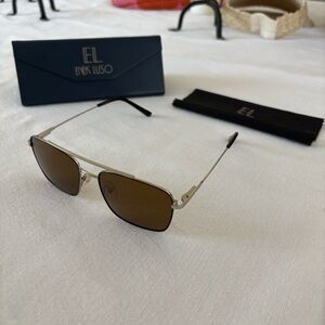 Enek Luso Square Aviator Polarized Sunglasses